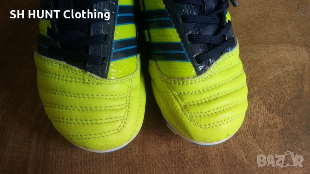 Adidas PREDATOR Kids Leather Football Boots Размер EUR 31 детски бутонки естествена кожа 139-14-S, снимка 10 - Футбол - 52227430