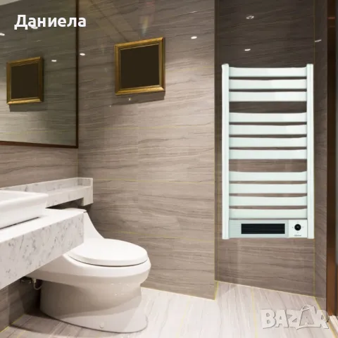 Радиатор за баня K75F, 1500W, Wi-Fi, LED, снимка 3 - Други - 48302110