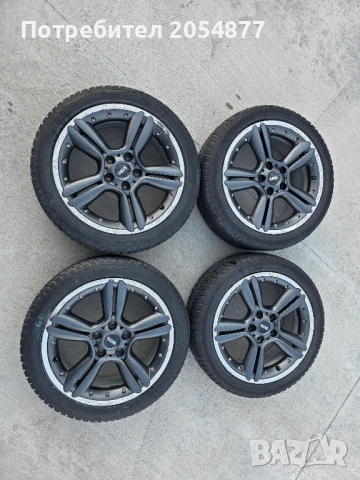 MINI Countryman R60 / Paceman R61 7.5Jx18 - 18 цола джанти 7.5J ET52 (OEM 9803727) с гуми 225/45R18, снимка 2 - Гуми и джанти - 54171755