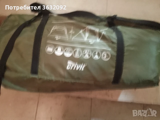 Голяма палатка със затъмнение за 4 души - Нова, снимка 4 - Палатки - 50713793