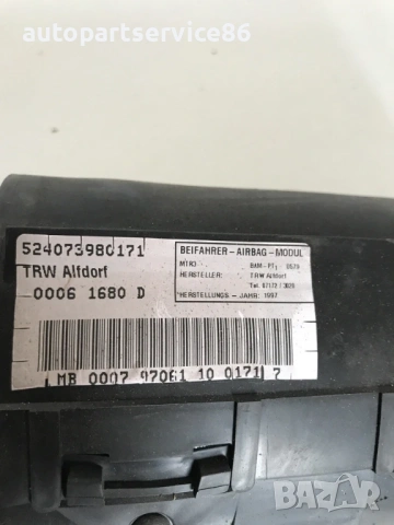 Табло за управление 2.3K за Mercedes SLK R170 (2001) 00061680D, снимка 3 - Части - 54133064