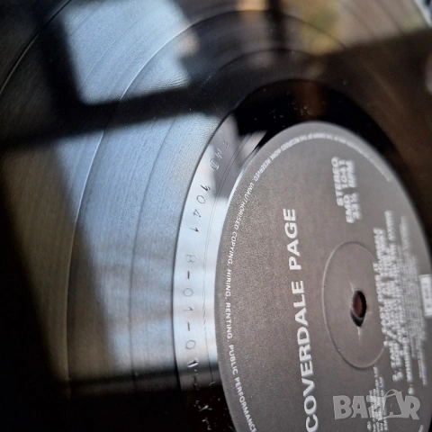 Coverdale & Page, снимка 5 - Грамофонни плочи - 53667069
