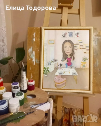 Ръчно рисувани картини - портрет или карикатура по ваша снимка, снимка 9 - Картини - 51512393