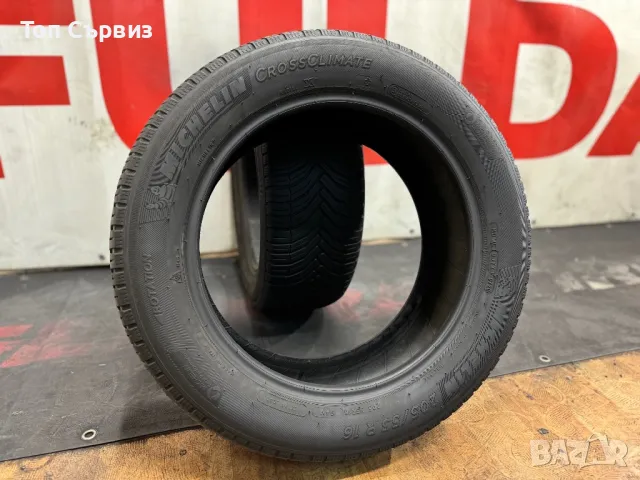 205 55 16, Всесезонни гуми, Michelin CrossClimate, 2 броя, снимка 5 - Гуми и джанти - 47346652