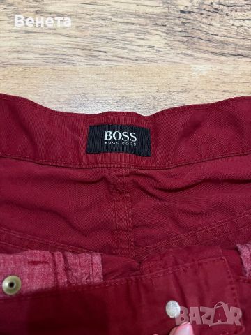 Мъжки къси панталони Hugo Boss. Размер 35, снимка 3 - Къси панталони - 46773415