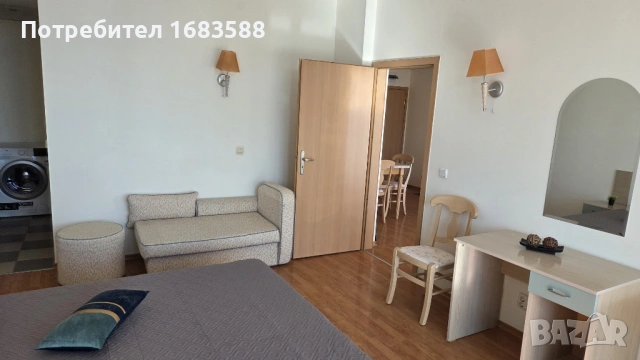 Прекрасен  двустаен апартамент с морска панорама в к.к. Слънчев бряг, снимка 7 - Апартаменти - 53901718