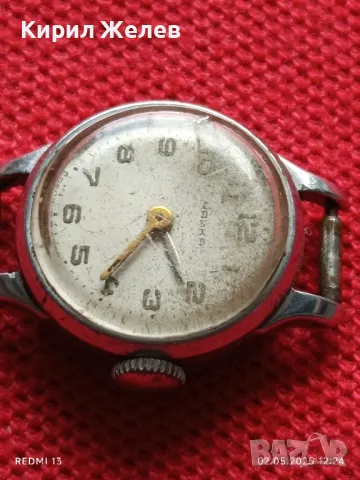Стар механичен часовник дамски ЧАЙКА СССР за части ремонт КОЛЕКЦИЯ 37121, снимка 6 - Антикварни и старинни предмети - 50124380