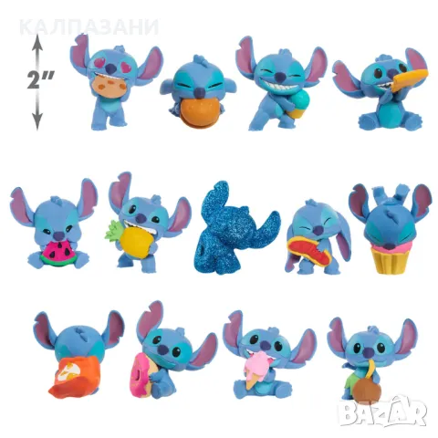 STITCH Мини фигура изненада в капсула Стич 46278 , снимка 14 - Фигурки - 47761098