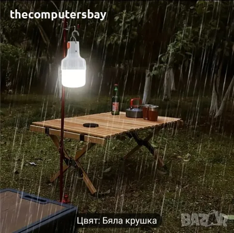 LED USB крушка къмпинг лампа туристическа, снимка 7 - Лед осветление - 47062195