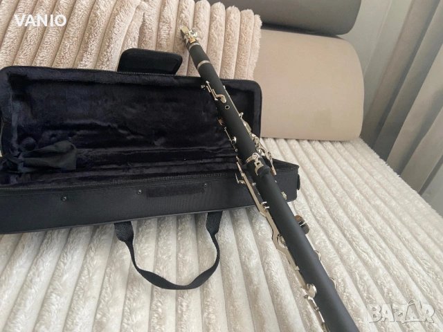 Сол Кларинет G Klarinet Като Нов Без Забележки с Куфар Отлично Състояние Без Бартери , снимка 4 - Духови инструменти - 53799589