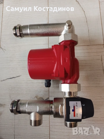 Смесителна група за водно подово отопление, снимка 3 - Водни помпи - 53424496