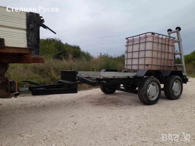 платформа за лек автомобил 300/160см / БЕЗ ДОКУМЕНТИ - цена 3 200лв или 1636,13 евро --- БЕЗ БАРТЕР, снимка 4 - Ремаркета - 52028357