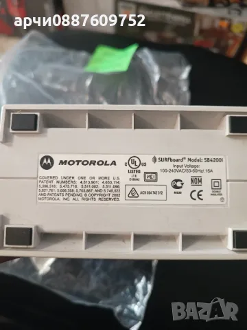 Motorola SURFboard SB4200 38 Mbps Cable Modem High Speed, снимка 2 - Мрежови адаптери - 48810665