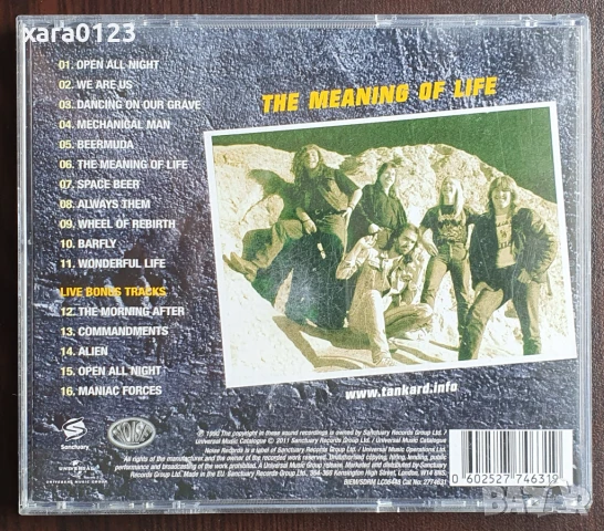 Tankard – The Meaning Of Life, снимка 2 - CD дискове - 50827819