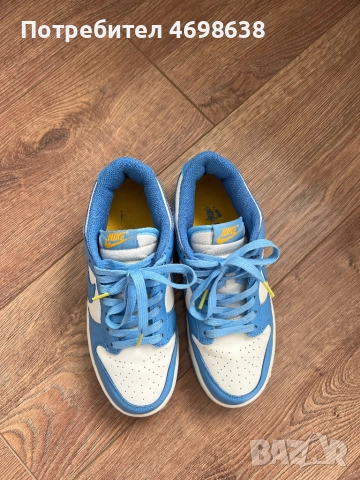 Nike Dunk University Blue, снимка 3 - Маратонки - 52967061