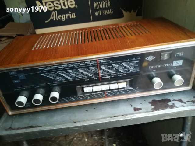 HOME-TRIXI RADIO-АНТИКА ВНОС SWISS 0911251725LCHERY2, снимка 14 - Ресийвъри, усилватели, смесителни пултове - 52352924