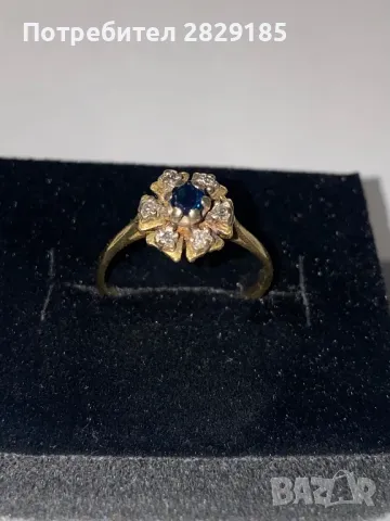 Дамски пръстен с Диаманти, снимка 1
