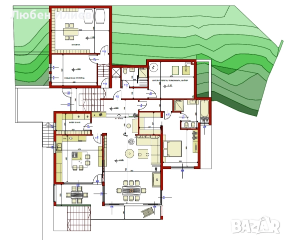 Панорамен парцел 1115 м2 в гр. Русе, кв. Долапите с разрешение за строеж., снимка 5 - Парцели - 52527886