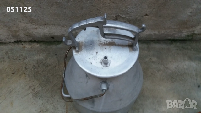алуминиев гюм за мляко с капак - 20 литра , снимка 3 - Други - 52373228