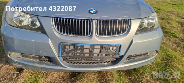 Преден капак за BMW 3 Series E90 320i 150к.с.  Sedan 2005-2012, снимка 2 - Части - 53052357