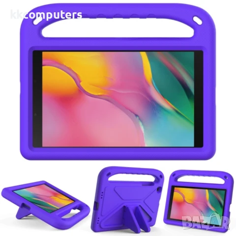 Samsung Galaxy Tab A 8.0 2019 SM-T290 / SM-T295 EVA Удароустойчив Калъф с Удобна Дръжка и Стойка + П, снимка 5 - Калъфи, кейсове - 51127064