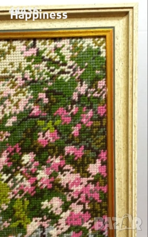 Гоблен в рамка 45 х 45 см, снимка 6 - Гоблени - 53842319