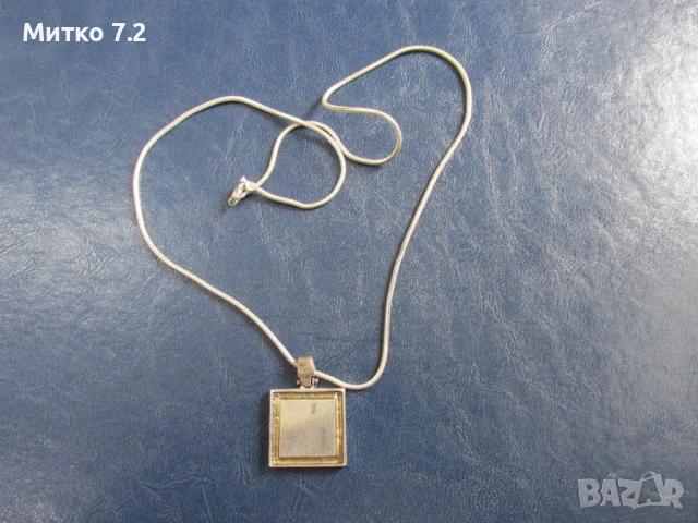 сребърен медальон - 14, снимка 3 - Колиета, медальони, синджири - 50545160