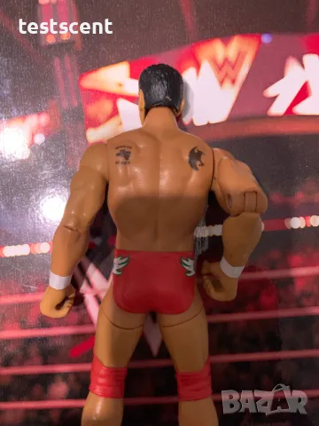 Екшън фигура WWE Alberto del Rio Алберто дел Рио Mattel Super Strikers играчка figure, снимка 7 - Фигурки - 48507388