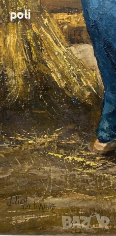 Картина с маслени бои , снимка 5 - Картини - 54260246