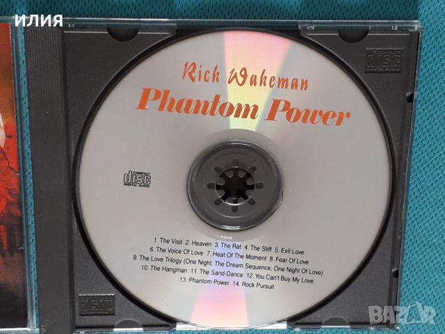 Rick Wakeman – 1992 - Phantom Power(Prog Rock,Symphonic Rock), снимка 3 - CD дискове - 45057966