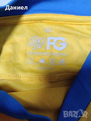 San Jose Sharks Jersey Yellow NHL Hockey Warriors , снимка 6 - Зимни спортове - 52449516