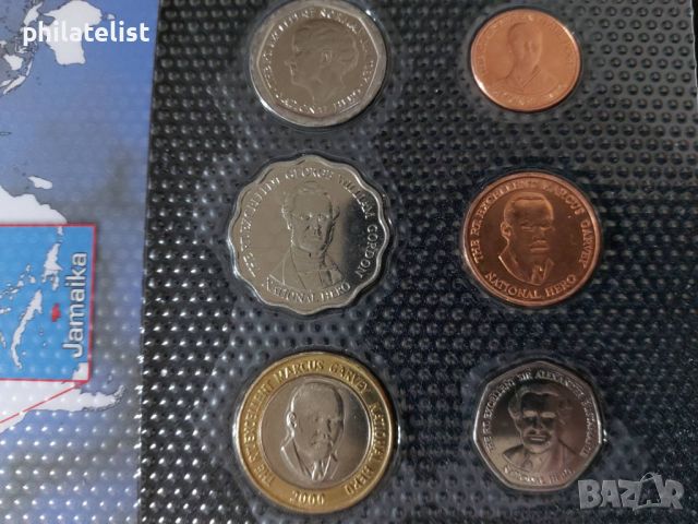 Ямайка 1996-2003 - Комплектен сет , 6 монети, снимка 3 - Нумизматика и бонистика - 45119356
