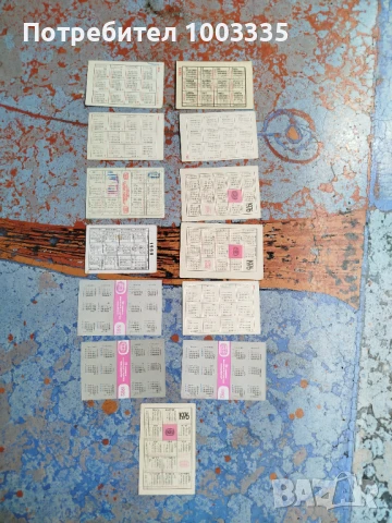 Български спортни календарчета , снимка 4 - Антикварни и старинни предмети - 50727446