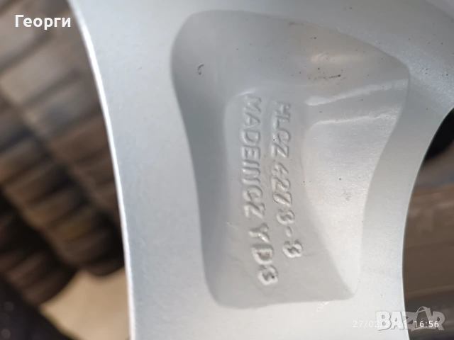 4бр.алуминиева джанта 15 цола за Skoda 5x100, снимка 6 - Гуми и джанти - 53666450