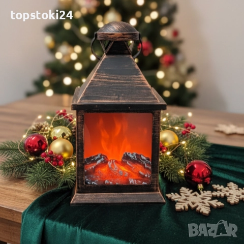 LED Камина-фенер с ефект на тлеещи въглени, снимка 3 - Други стоки за дома - 52641870
