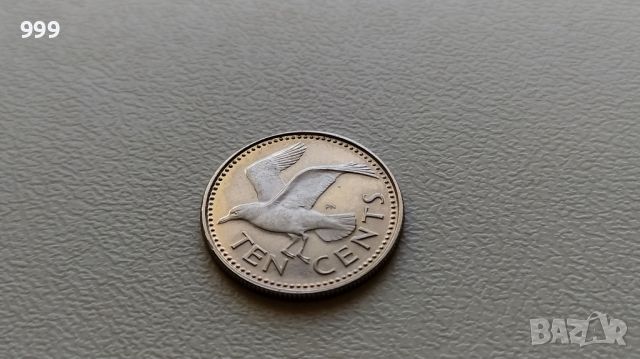 10 цента 1975 Барбадос - PROOF