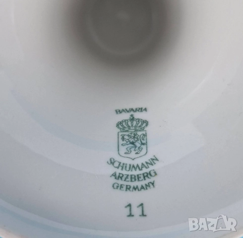 Ажурена фруктиера на столче - Schumann, Германия, снимка 7 - Декорация за дома - 52772426