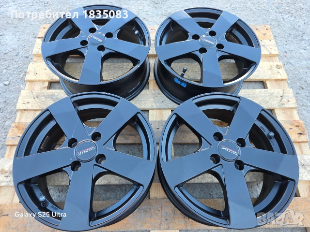 Лети джанти 15ки 4х100 Dezent, снимка 3 - Гуми и джанти - 54128064