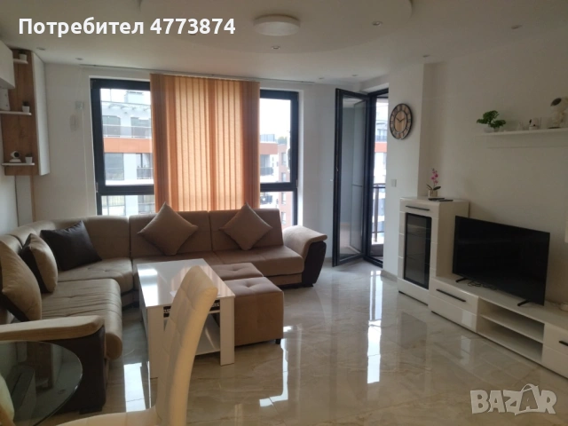 отдавам двустаен апартамент под наем , снимка 2 - Апартаменти - 53934354