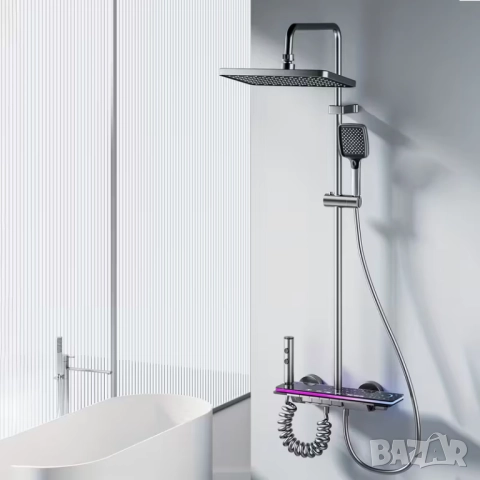 Луксозна Душ Система със “Звездно Небе” Ефект – BBConstruction Store, снимка 4 - Душове - 52573865