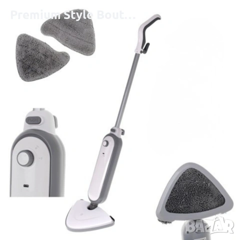 Мощен парен моп 1300W – дълбоко почистване, 25 г/мин пара , снимка 4 - Други стоки за дома - 54158709