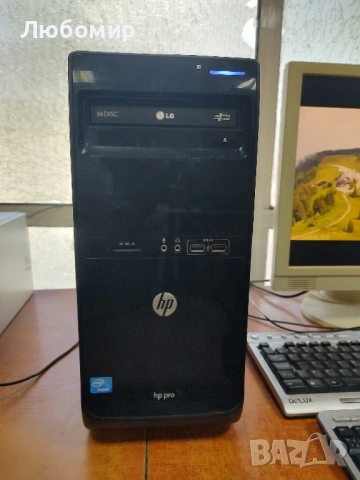 Компютър HPpro3500 MT 256 гб SSD(Нов) 8 gb ram + Video card