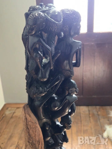 Африканско изкуство- Дървото на живота, снимка 9 - Декорация за дома - 53843555