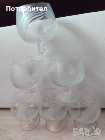 Нов кристален сервиз на столче, снимка 1
