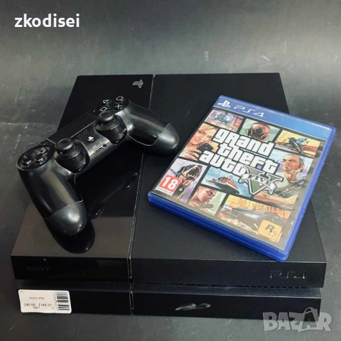 Конзола SONY - PS4 с 1бр. джойстик и 1бр. игра