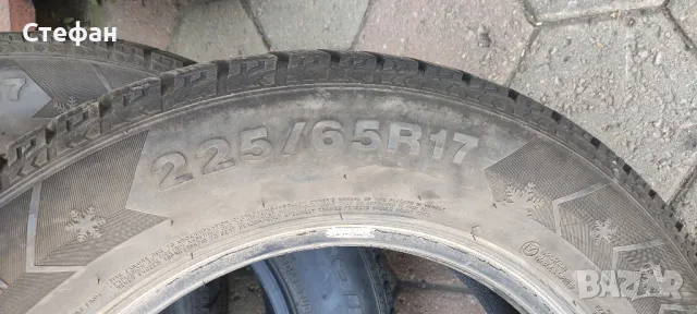 225/65R17 Зимни на малък пробег, снимка 1 - Гуми и джанти - 47678039