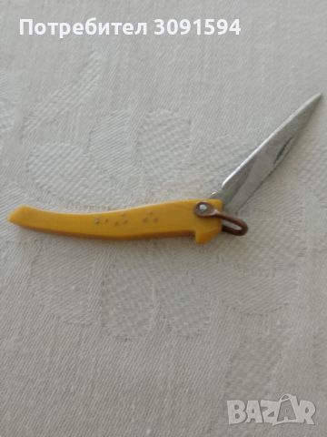  Старо детско джобно ножче  от кост, снимка 2 - Други ценни предмети - 45560074
