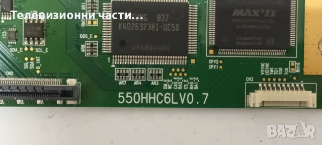 Чисто нов T-Con Board 550HHC6LV0.7 за Sony KDL-55X4500 LTY550HF01-001, снимка 2 - Части и Платки - 54055930