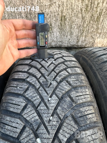 4бр. зимни гуми 195/65/15 Sailun Ice Blazer Alpine+ DOT3124, снимка 4 - Гуми и джанти - 54128160