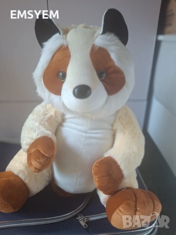 Голяма плюшена играчка Енот + лот плюшени играчки, снимка 4 - Плюшени играчки - 51779227